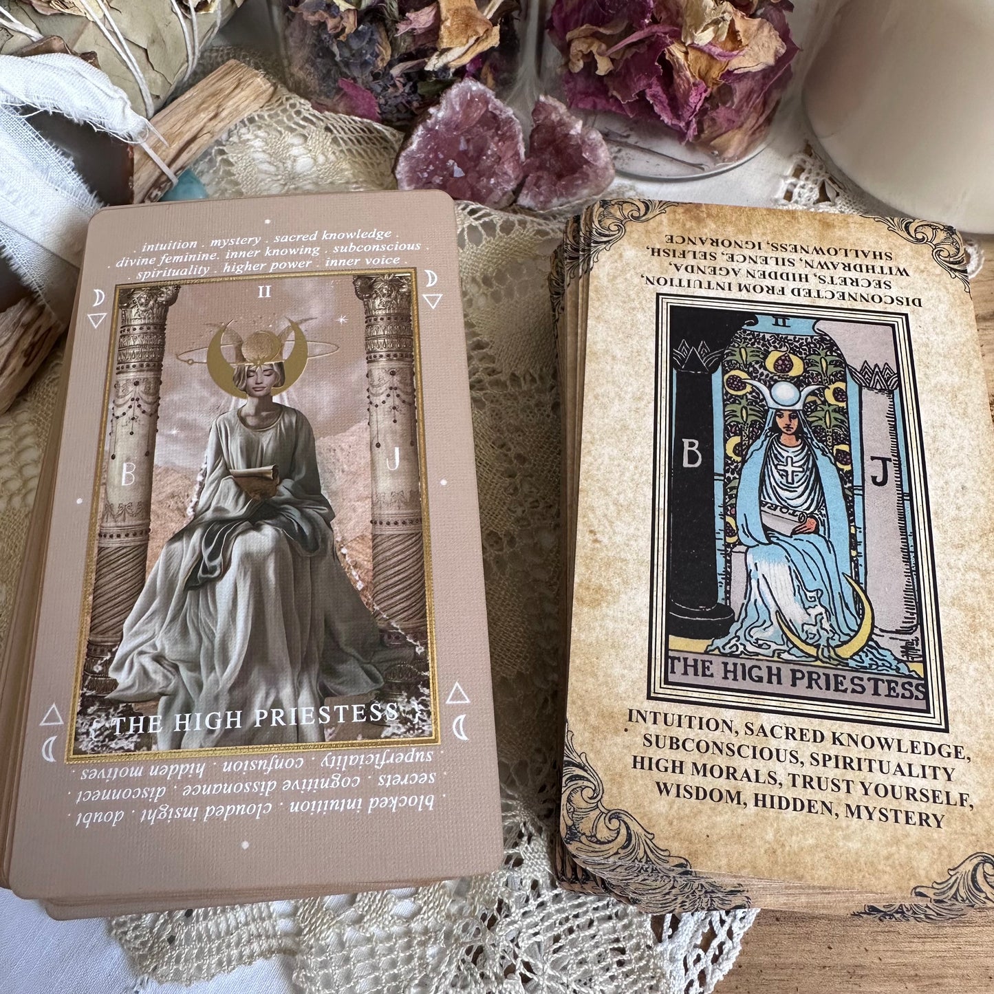 "Beginners' Tarot Decks: Discovering Magic in St. Soleil Lucid Dreams and Little Sage Tarot"