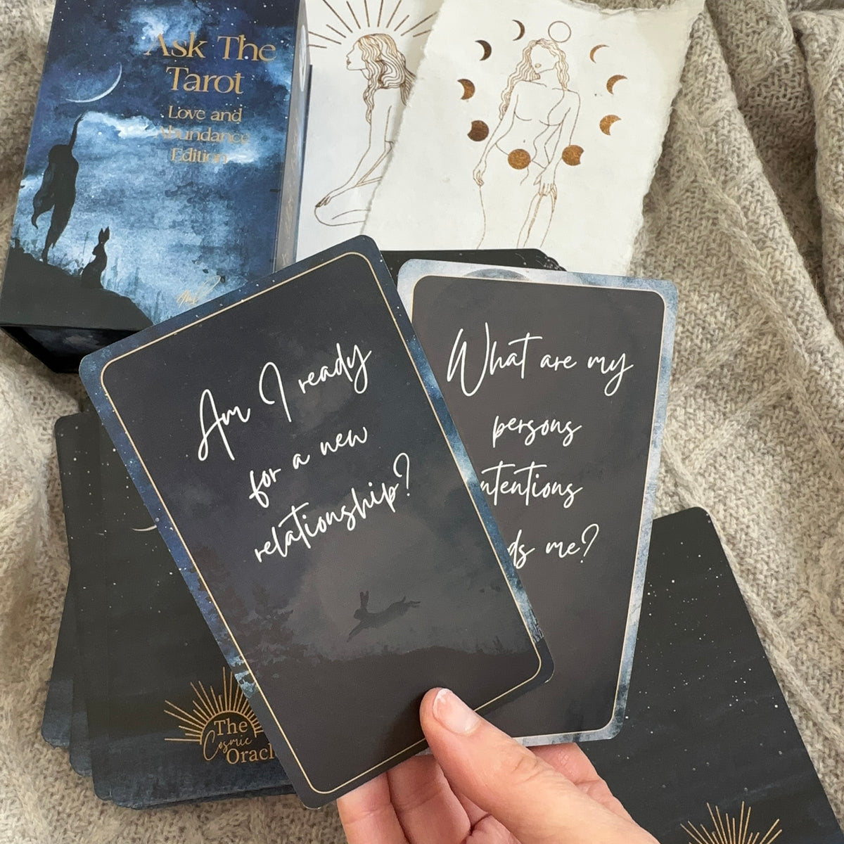 Journal and Oracle Cards – The Cosmic Oracle